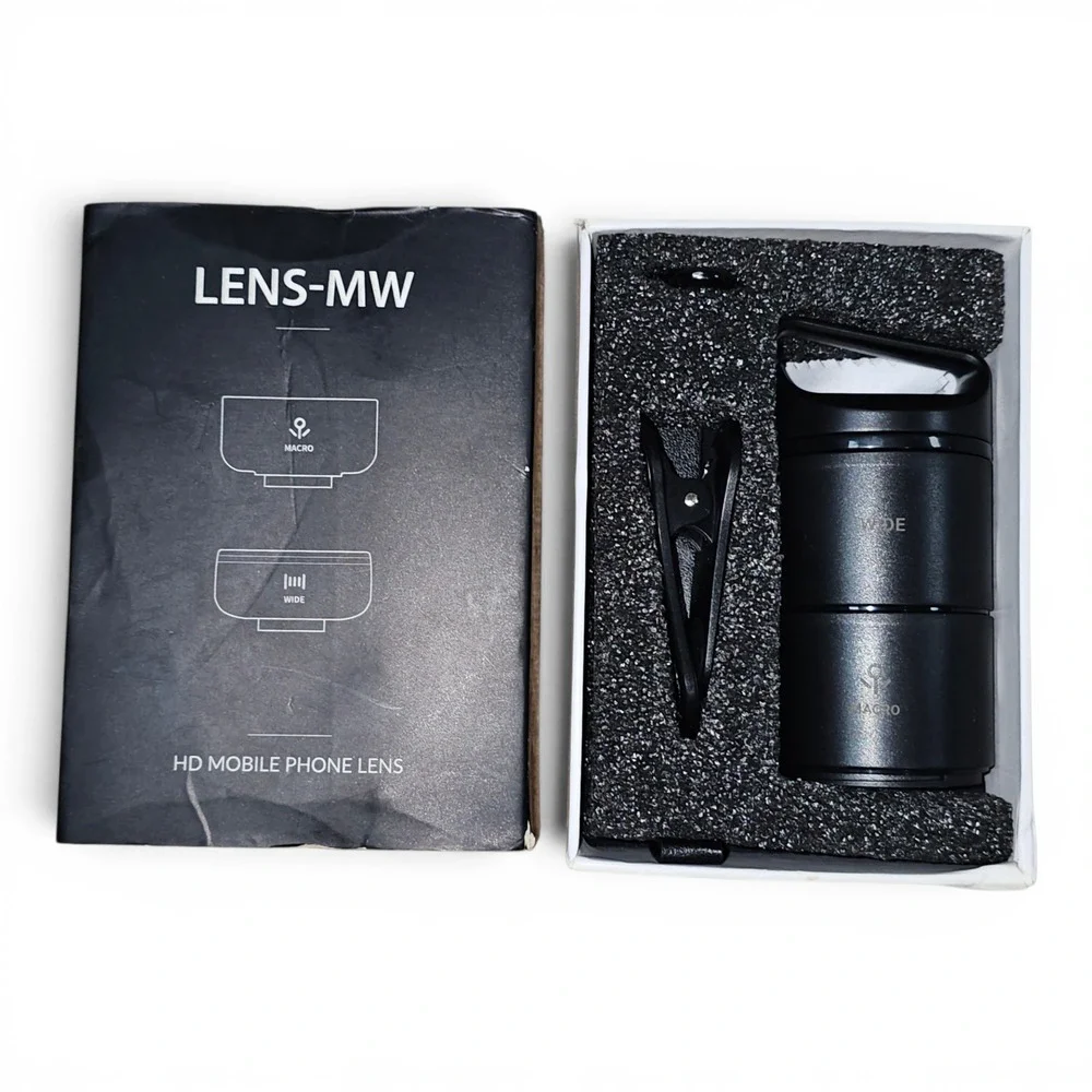 Orangemonkie LENS-MW Phone Lens Kit Unisex OS Black Good 10X Macro 110 Wide